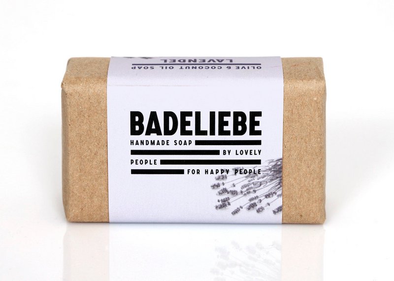 BADELIEBE - Hartseife Lavendel Olive & Coconut Oil Soap