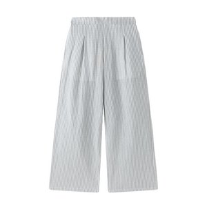 Mädchenhose 7-12A grau gestreift Wonder & Joy KGV96911