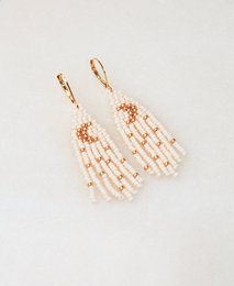 Boucles d'oreilles • Petite Lune, Ivoire