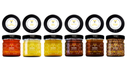 Raw Honey and Bee Pollen Gift Box Pack - mini 50gx6
