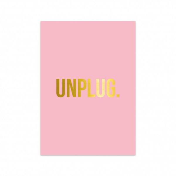 Unplug card, per 5 pieces