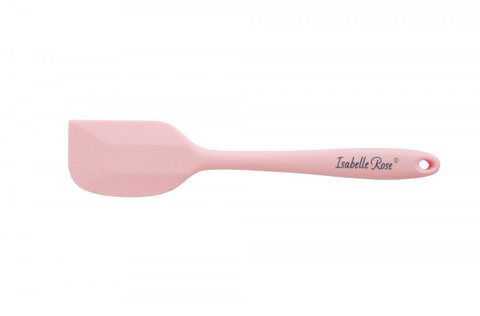 Pastel pink mini silicone spatula Isabelle Rose 21 cm