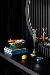 Deco grote bespatte kom