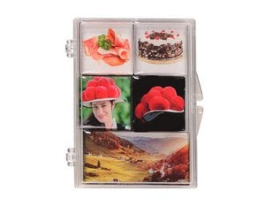 Magnet set 5 -piece. 7x9cm, Black Forest Design