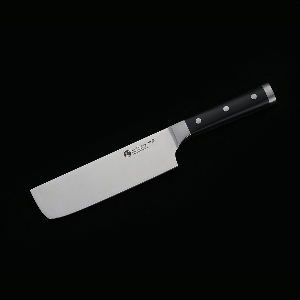 IZUMI ICHIAGO Nakiri (Gemüsemesser) , Tecaran Griff , "Professional Chefmesser"