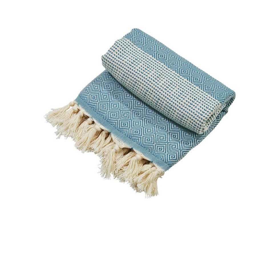 Plaid LOUNGE DIAMOND 100x180cm (8 Farben)