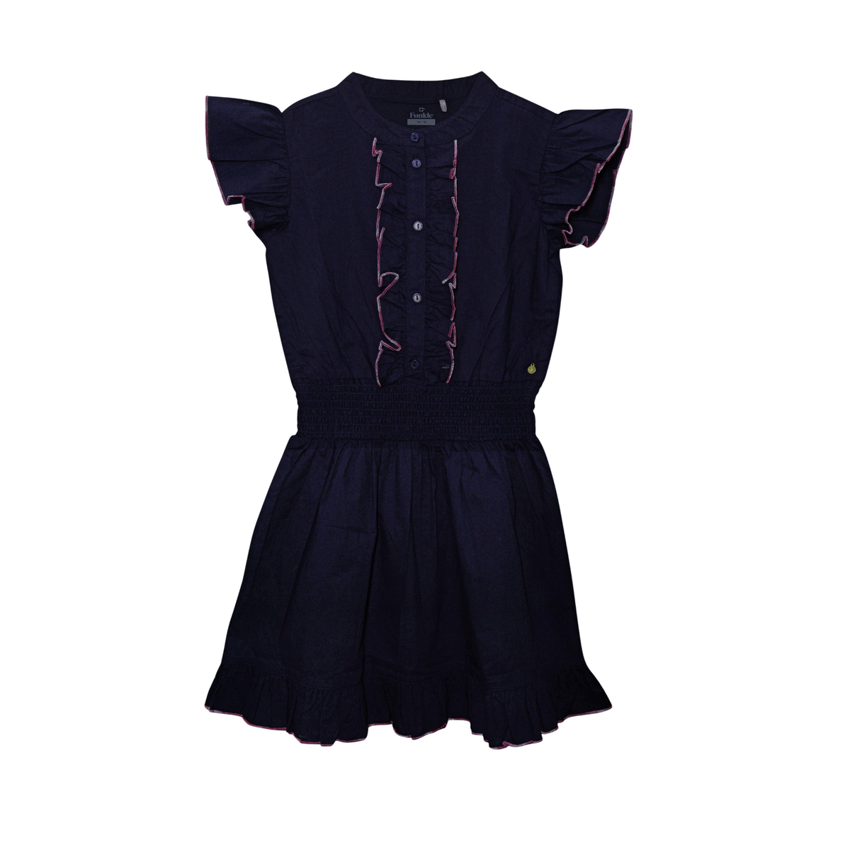 Robe Fille "Mood Indigo" Robe bleu foncé