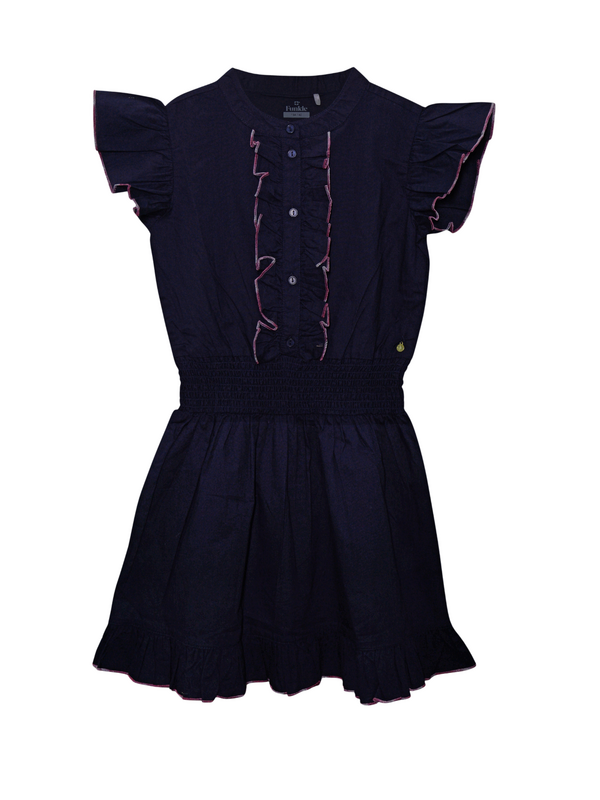 Robe Fille "Mood Indigo" Robe bleu foncé