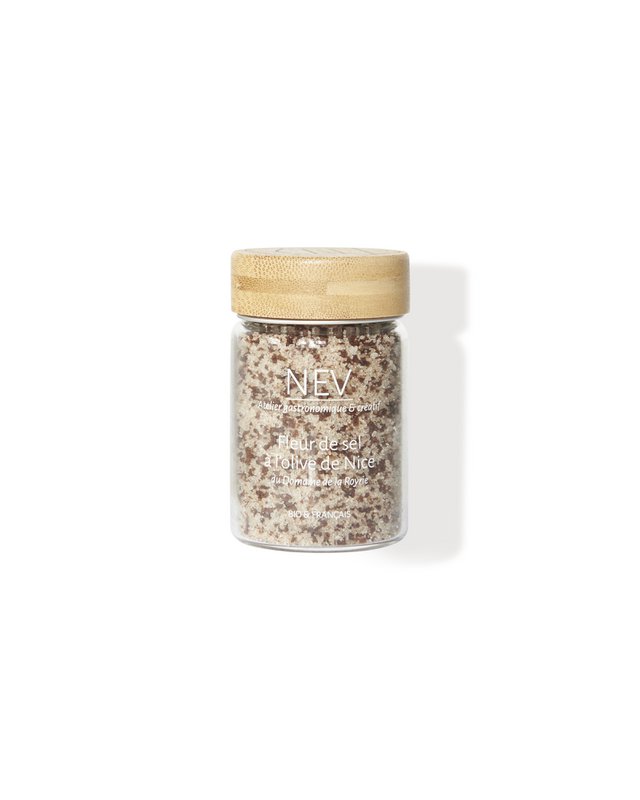 Fleur de Sel mit Nice PDO-Oliven