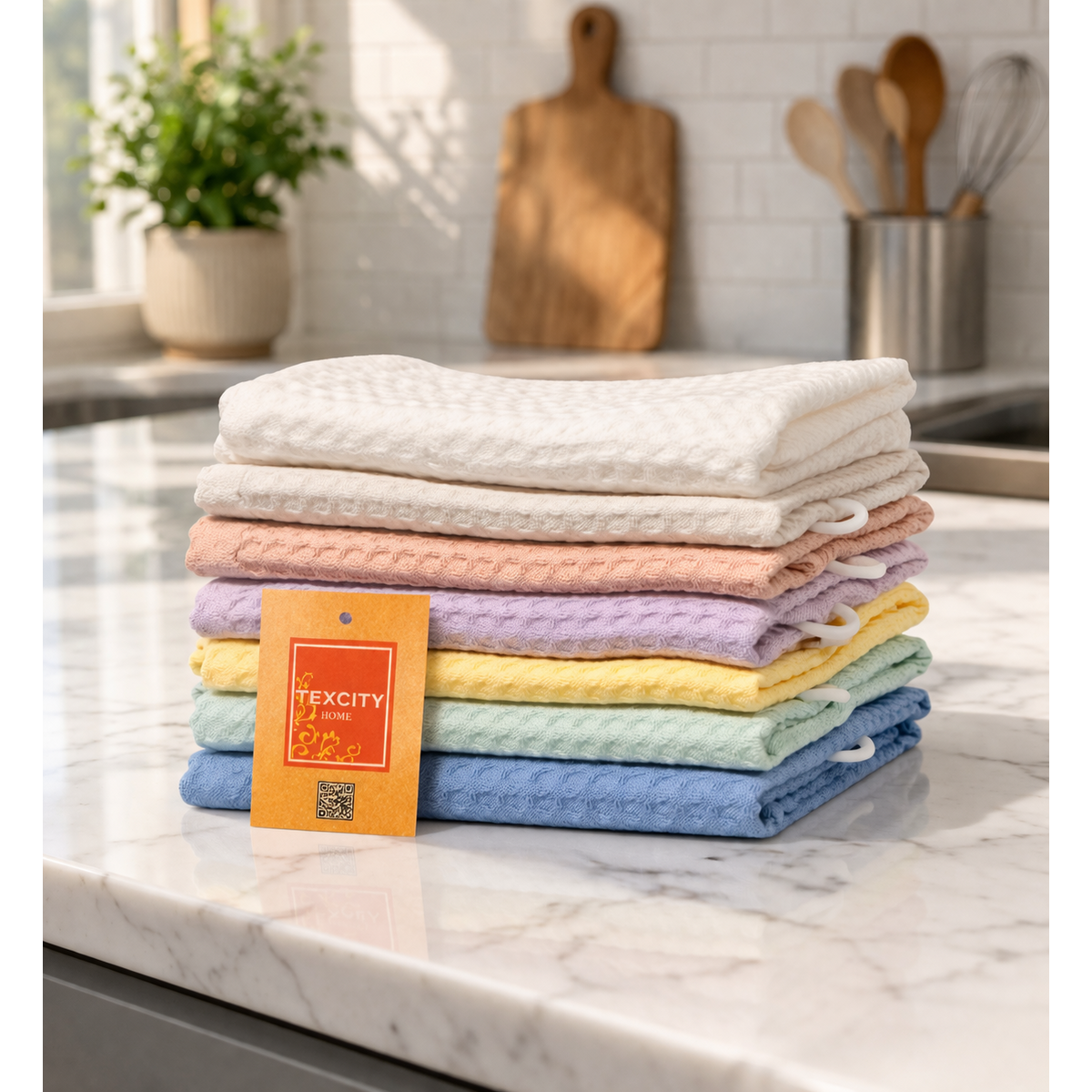 Waffle Kitchen towels