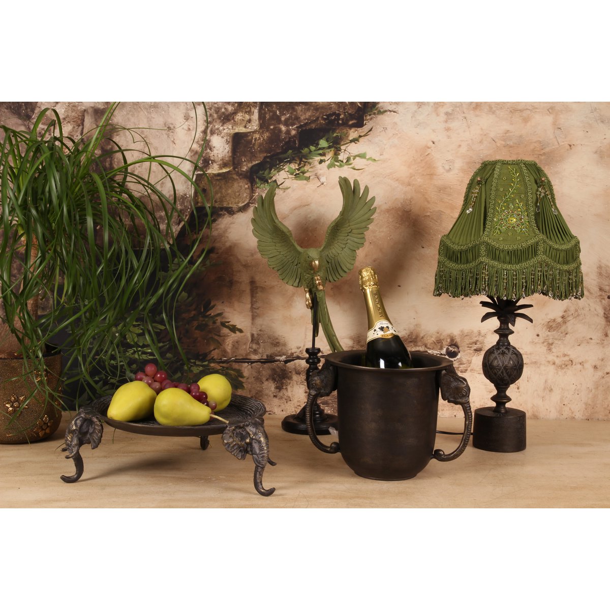 Base per Lampada da Tavolo 40 cm - Oro Antico - A