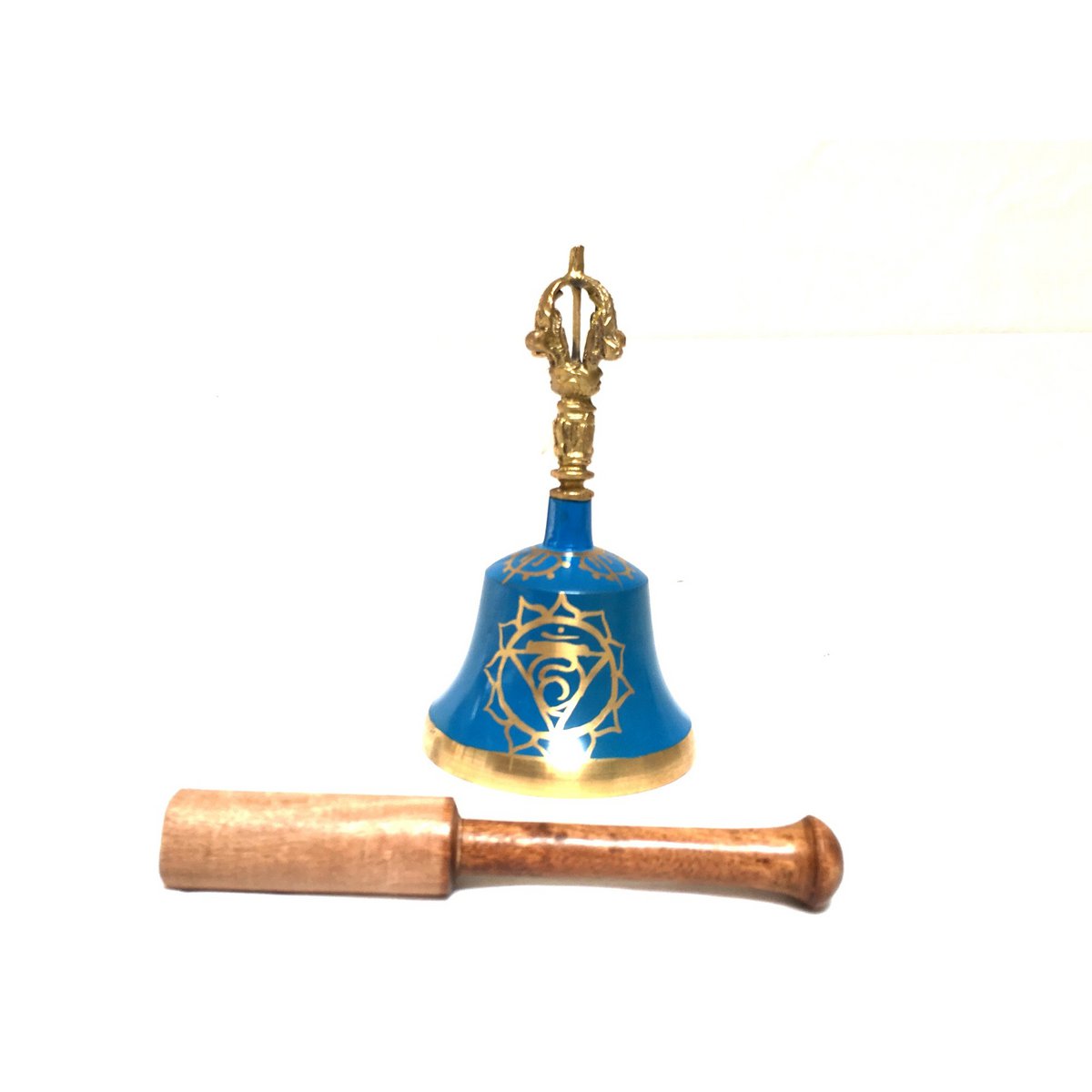 Dorje Bell + Stick Chakra: Throat (Blue)