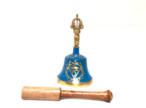 Dorje Bell + Stick Chakra: Throat (Blue)