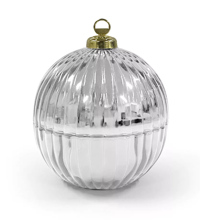 Candela a sfera di Natale