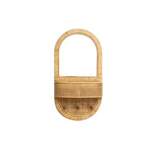 Mees, rattan wall rack