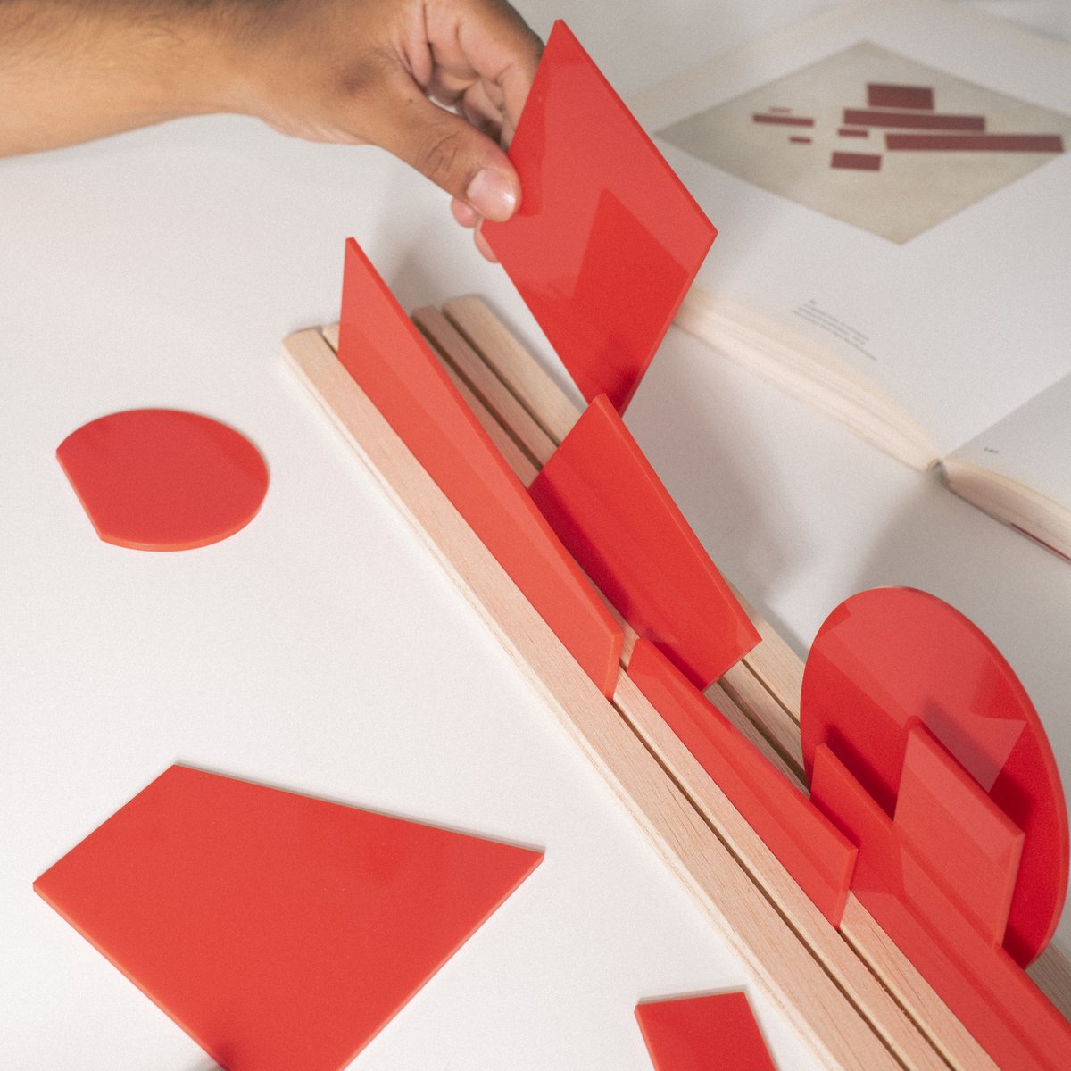Shapes of Suprematism | Red