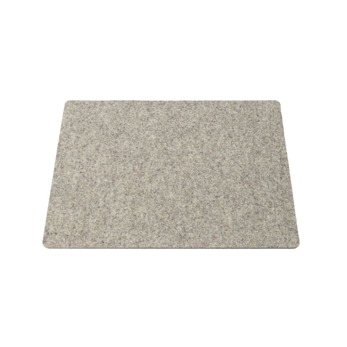 Natural wool felt placemat, rectangle