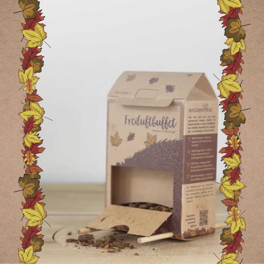 Freiluftbuffet Igel