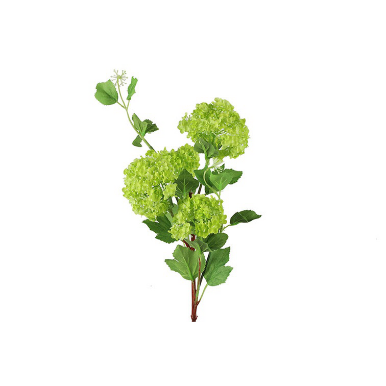 Kunstbloem Viburnum opulus groen- L8B8H86CM