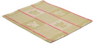 Theedoek ENGEL 47x70 groen/rood jacquard