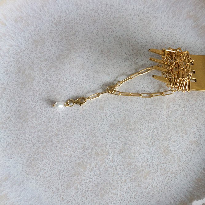 Sweet Pearl Charm Colgante de perla - Oro