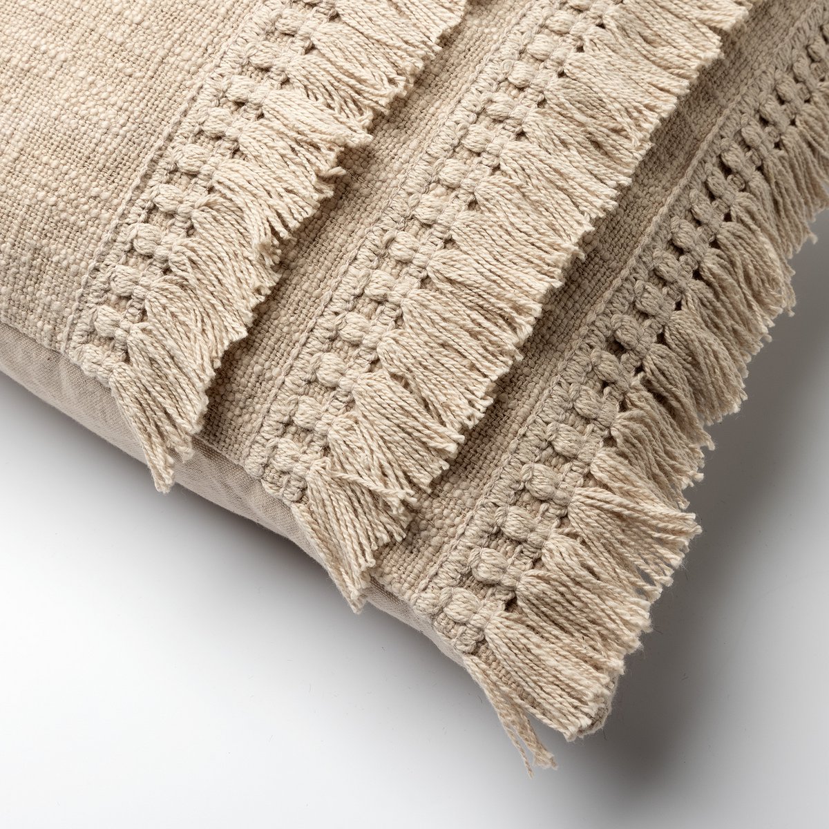 Dutch Decor FARA - Cushion 40x60 cm - 100% cotton - Pumice Stone - Beige
