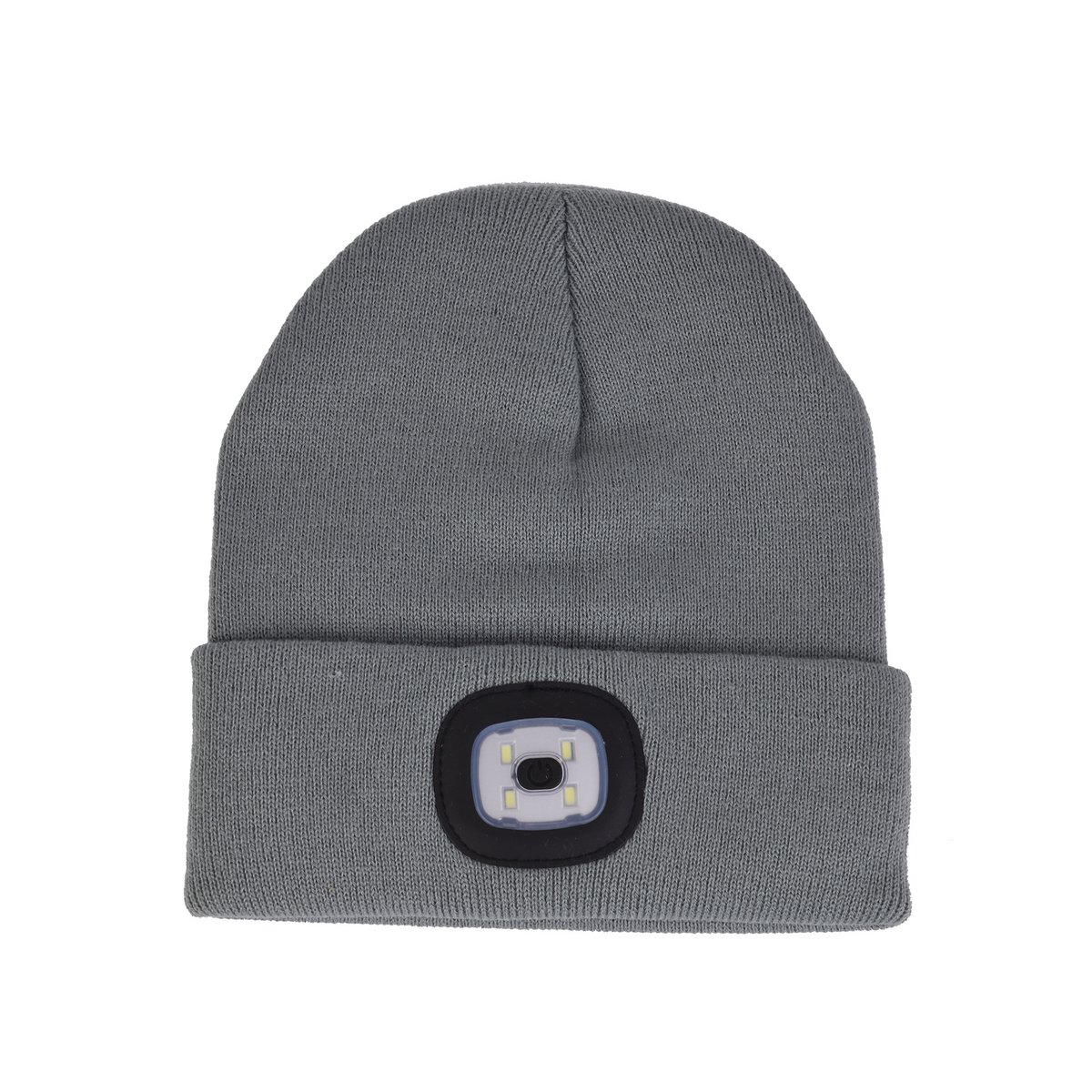Cappello con LED KHAKI Ricaricabile e Removibile