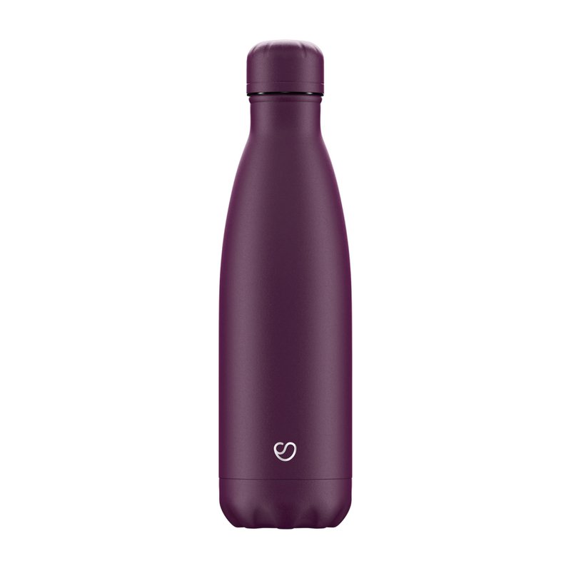 Slokky Matte Purple Bottle & Lid - 500ml