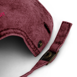 Vintage Cap REBEL GIRL Vintage Cotton Twill Cap
