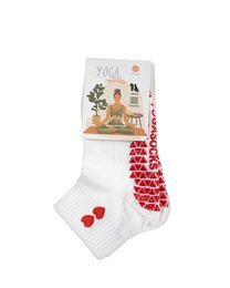 Calzini Yoga Pilates Antiscivolo Cuore Corti HomeOfSocks
