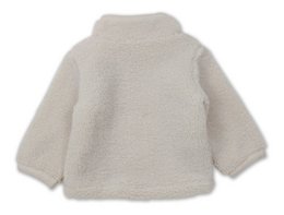 Veste en peluche beige