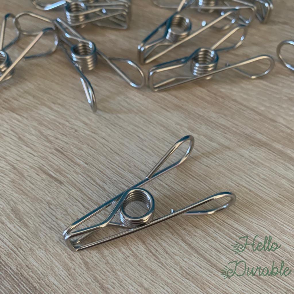 Stainless steel clothespin