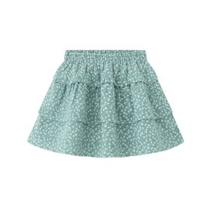 Flanellrock mit Blumenmuster
