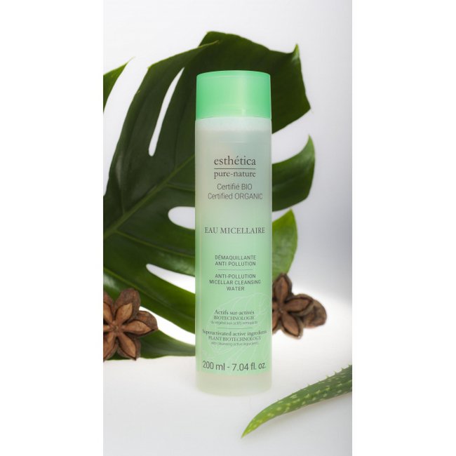 EAU MICELLAIRE DEMAQUILLANTE ANTI-POLLUTION - CERTIFIÉE BIO