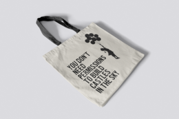 Banksy's Graffiti Mini Tote Bag - Je hebt geen...