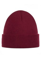 UNISEX SOFTY winter hat - burgundy