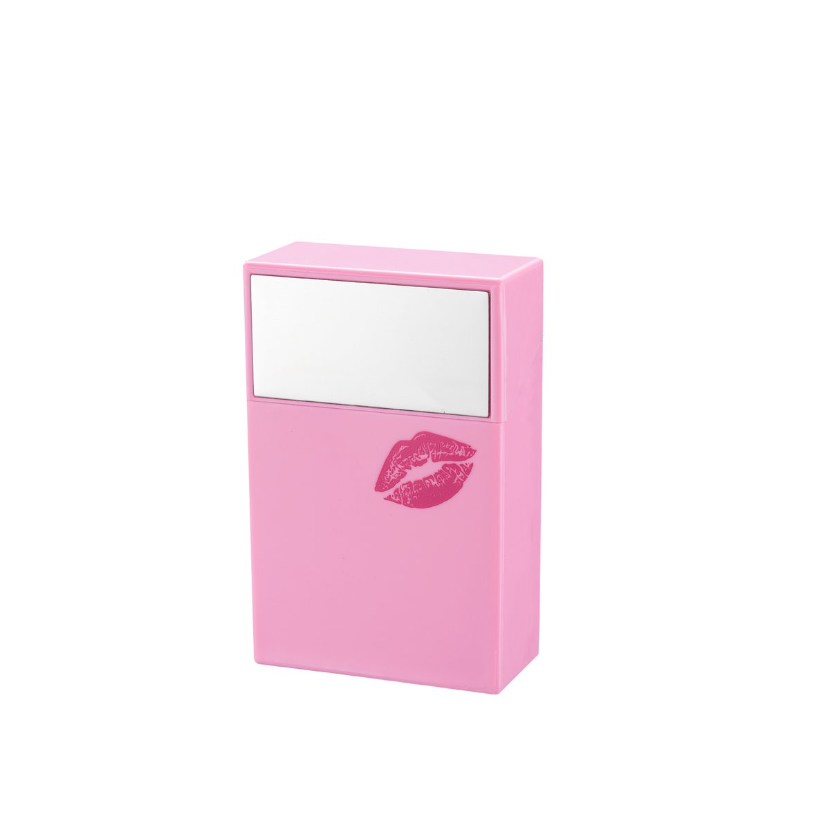 Papierośnica Pink World z lusterkiem x12