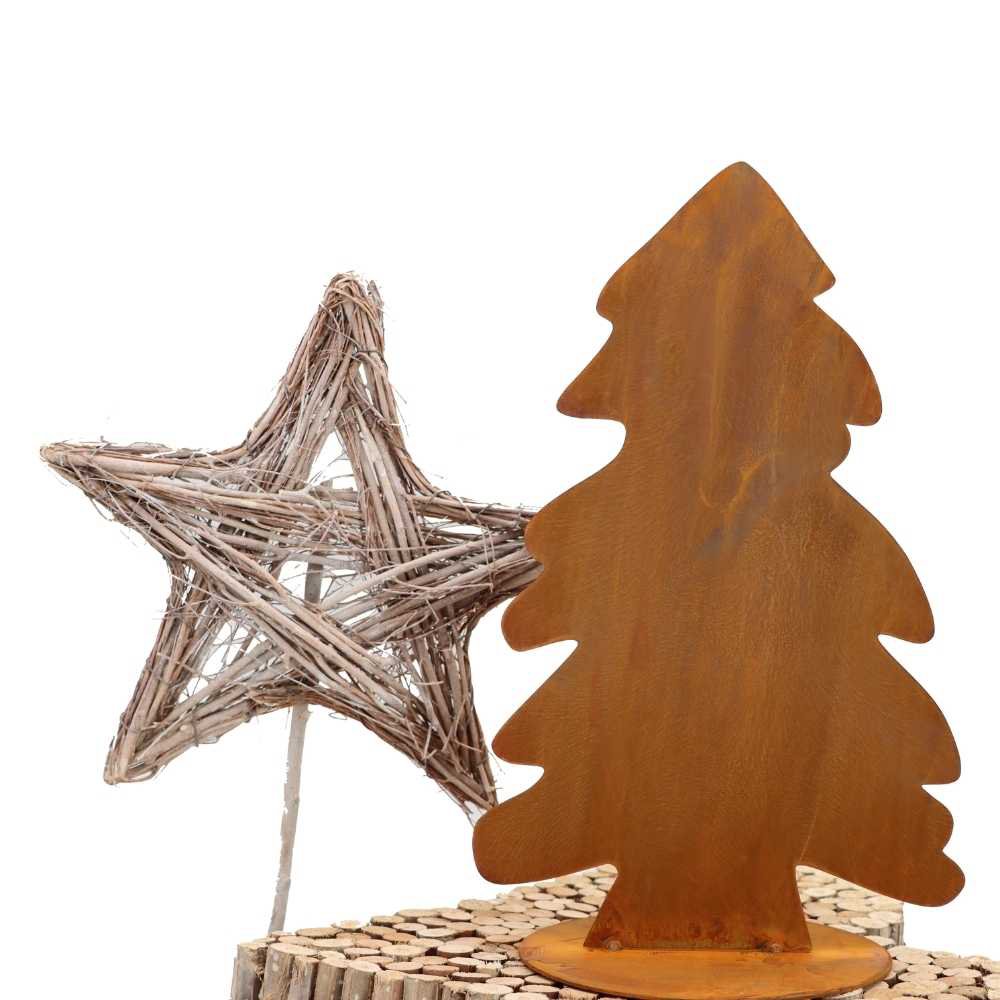 Albero di Natale in patina | Decorazione natalizia Albero di Natale piccolo