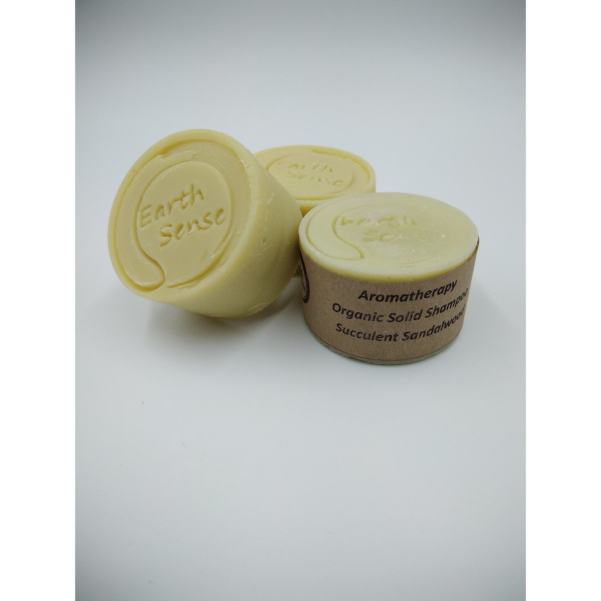 Organisk certificeret afbalancering af solid shampoo - Sandeltræ - Normal & alle hårtyper 60G