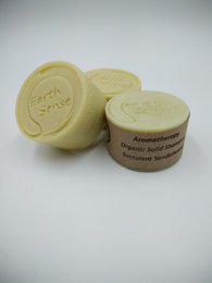 Balancage certifié biologique Shampooing solide - bois de santal - Types de cheveux normaux et de tous les cheveux 60G