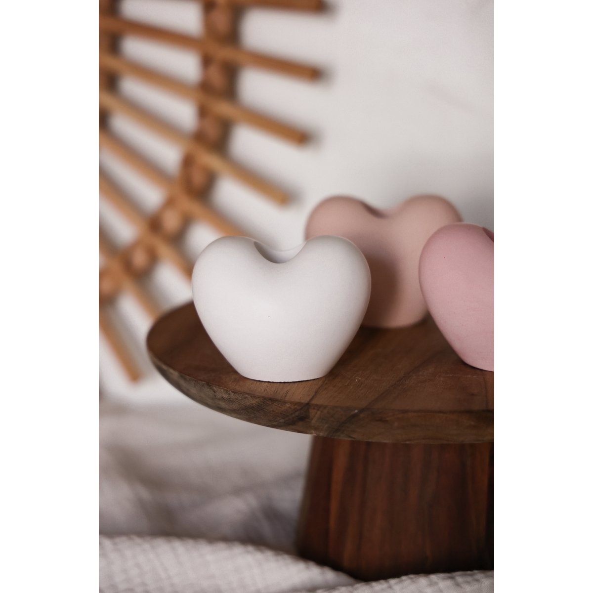 Heart candlestick