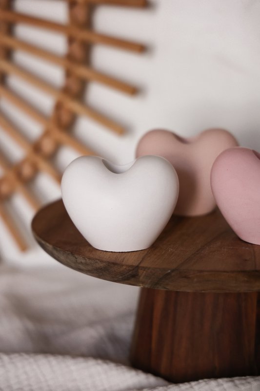 Heart candlestick