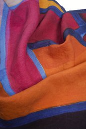 Linen beach towel Ritual - Agnė Kišonaitė