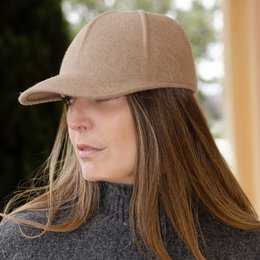 CASQUETTE en feutre de laine mixte