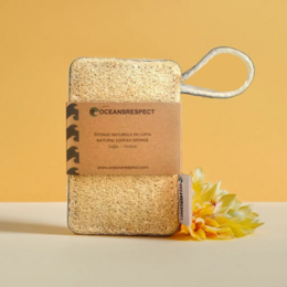 Natural and biodegradable loofah sponge