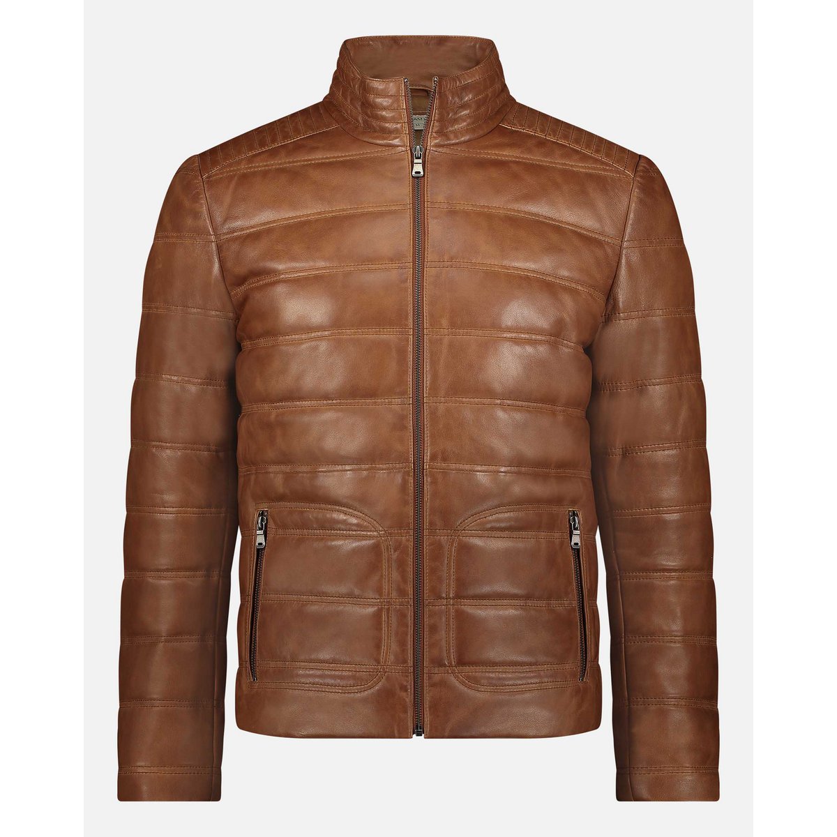 Rumford │ Lederpufferjacke