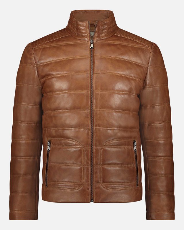 Rumford │ Leather Puffer Jacket
