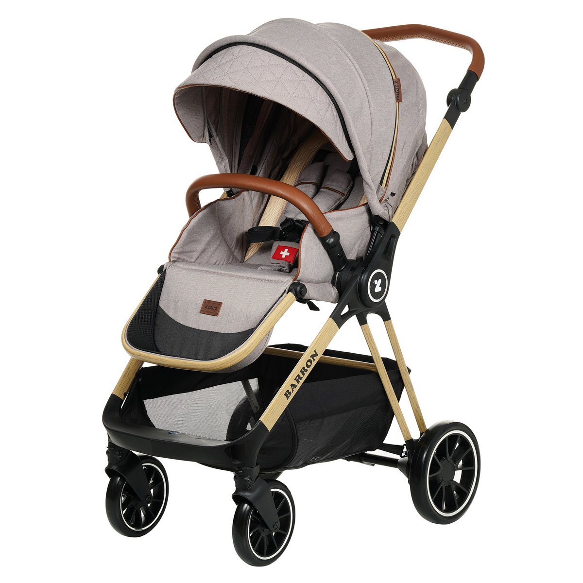 Poussette bébé Barron 3 en 1