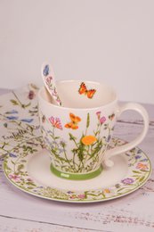 Kubek porcelanowy Meadow 430 ml Isabelle Rose