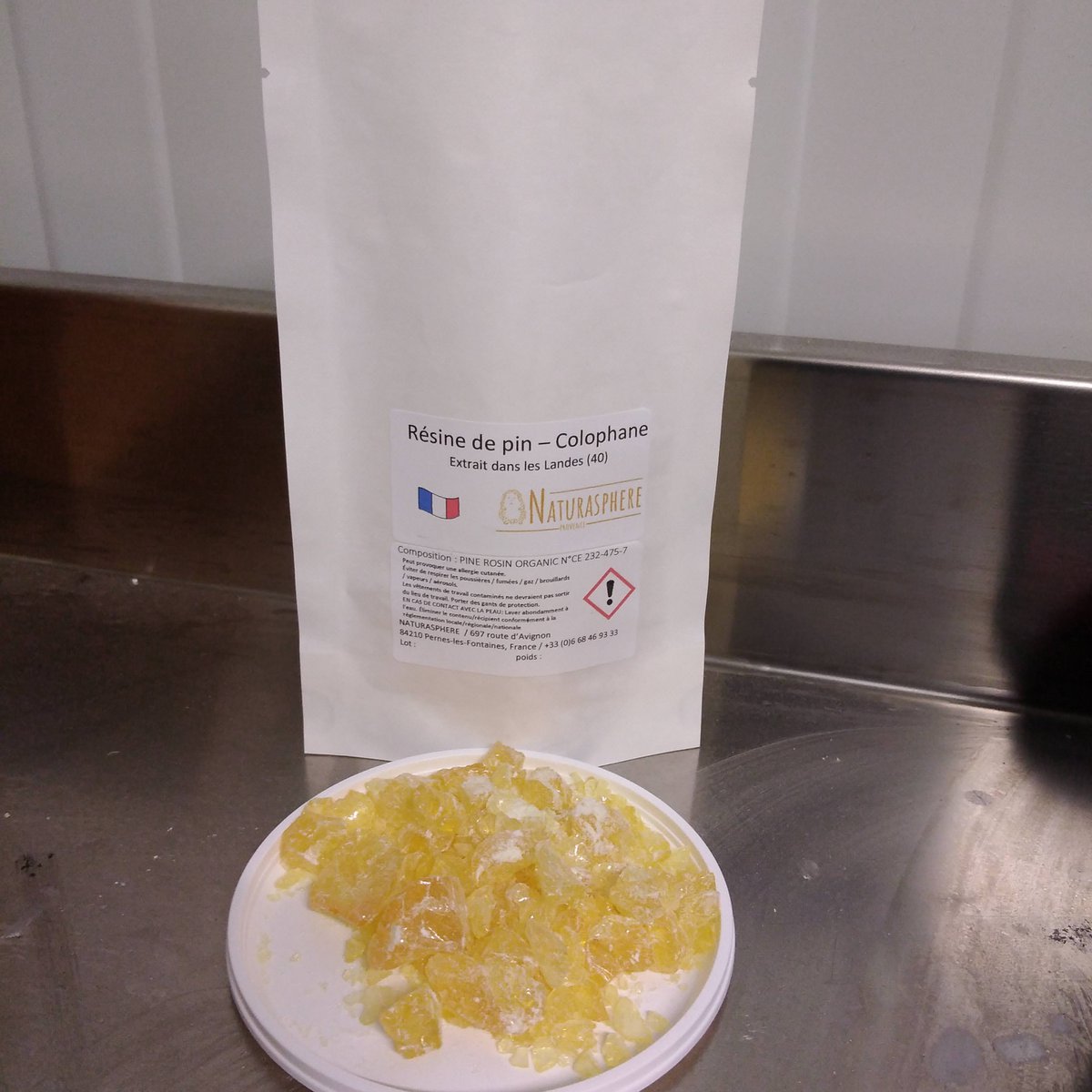 Französisches Kiefernharz (Kolophonium) 100 g